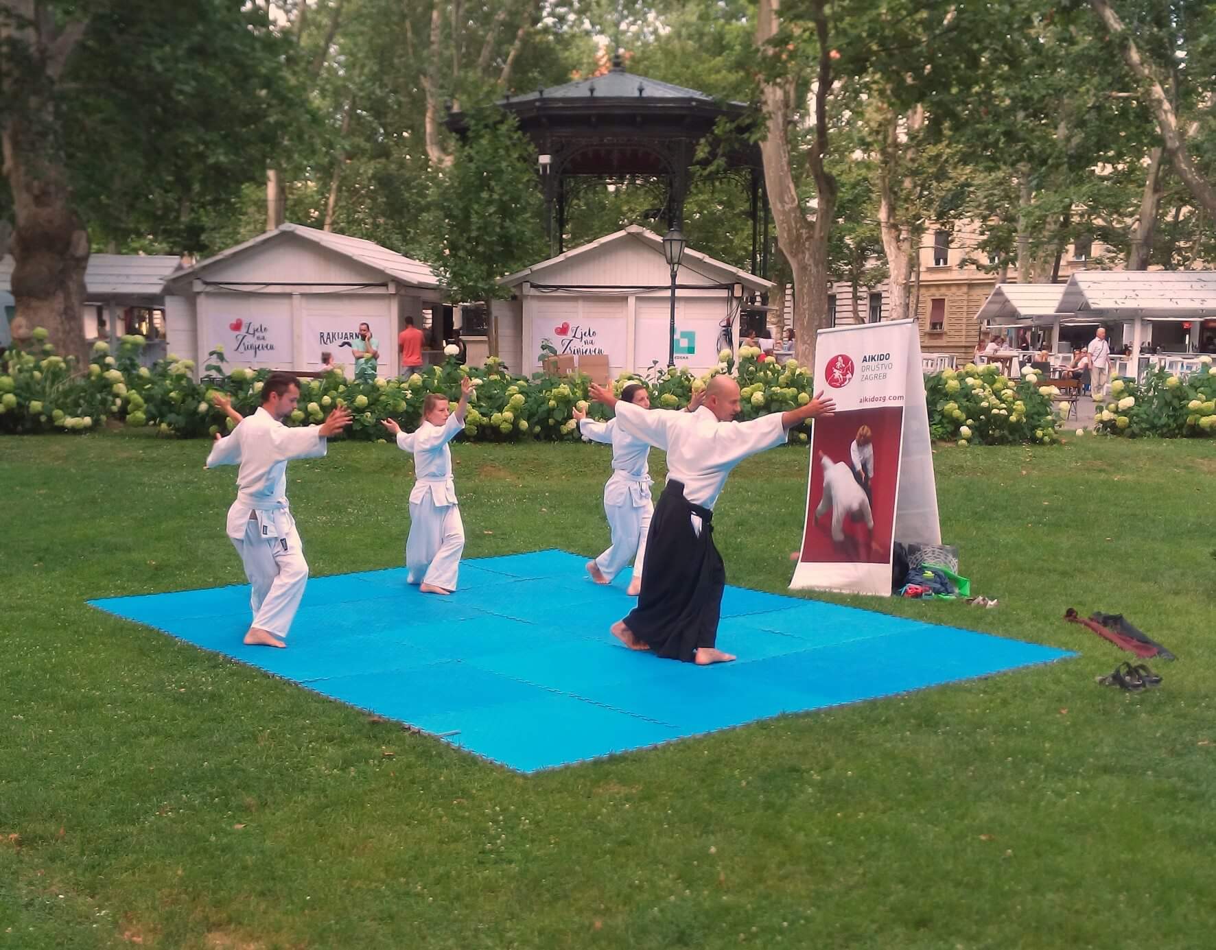 aikido ljeto na zrinjevcu - Aikido društvo Zagreb